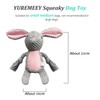 YUREMEEY Dog Toy, Cuddly Toy, Tug of War, Plush Dog