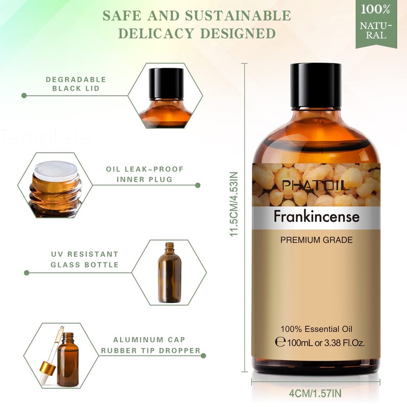 PHATOIL Frankincense (Incense) 100ml Aroma Oil Essential Oil Pure Oil