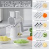 COOK WITH COLOR Rotary Cheese Grater with Handle - Counter