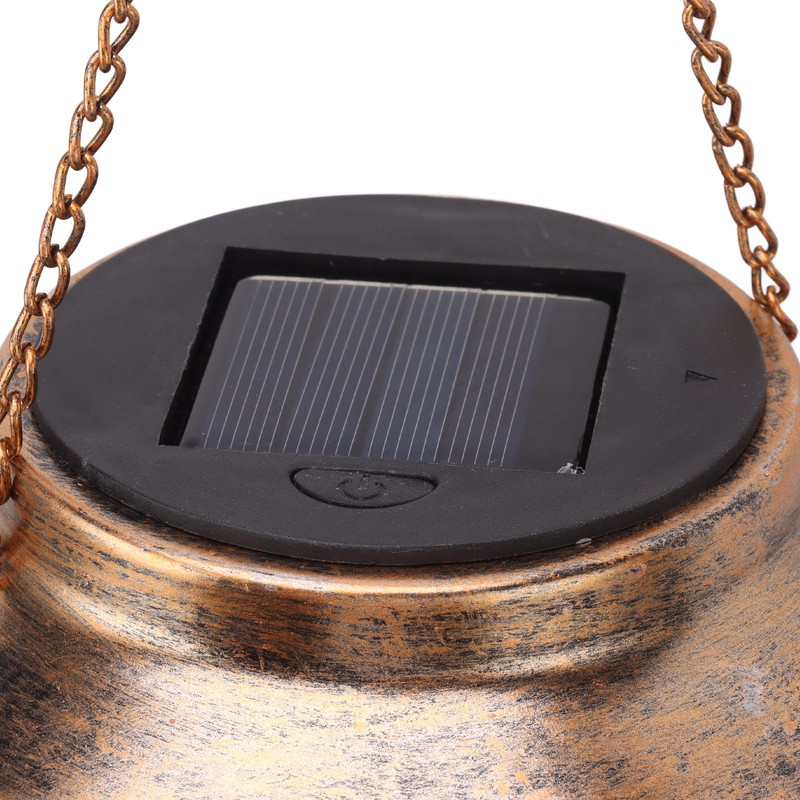 Solar Bird Feeder for Outdoors Hanging IP65 Waterproof Warm Light