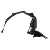 TRQ Front Left Inner Fender Liner Black Drivers Side Compatible