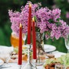 Furora LIGHTING Red LED Taper Candles, Window Candles, Candle Lights,