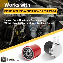 121003 Upper Fuel Filter Conversion Kit for Ford Powerstroke 2011-2024