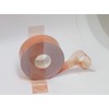 Transparent Vinyl Tape with Self-Adhesive. (3 inch x 25 ft, Tan)