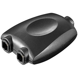 Goobay 10x 11921 Toslink Digital Audio Splitter 1 to 2, Black, Toslink Coupling > 2x Toslink Coupling