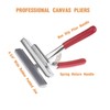 Timsec Canvas Stretcher Pliers, Upholstery Staple Remover and Tack Puller