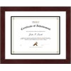 Golden State Art, 11x14 Diploma Frame - Mahogany Solid Wood
