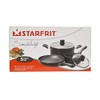 Starfrit Simplicity 5PC Cookware Set - Durable Stainless Steel -