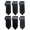 Passabin Tie For Men Necktie Woven Jacquard Neck Ties Set