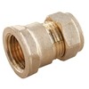 Plumb-Pak PF10 15mm x 1/2-inch Female Compression Straight Coupler (Pack