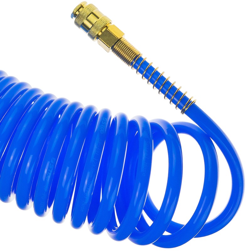 Compressed Air Spiral Hose SP-PU 10 m, Compressed Air Hose