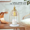 NEARUS Candle Warmer Lamp, Auto Shut Off and Brightness Heat