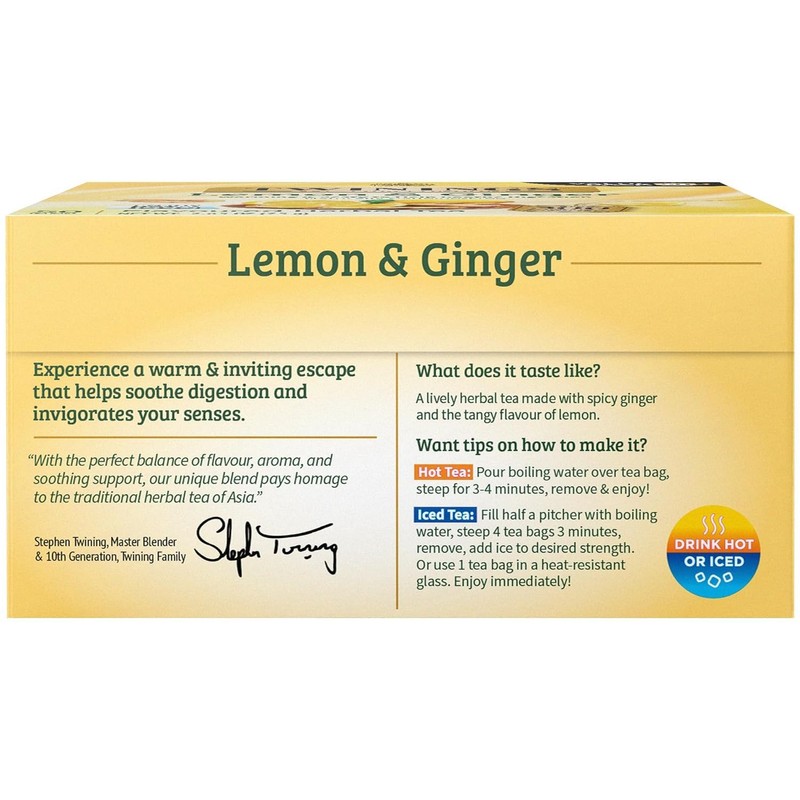 Lemon & Ginger Herbal Tea