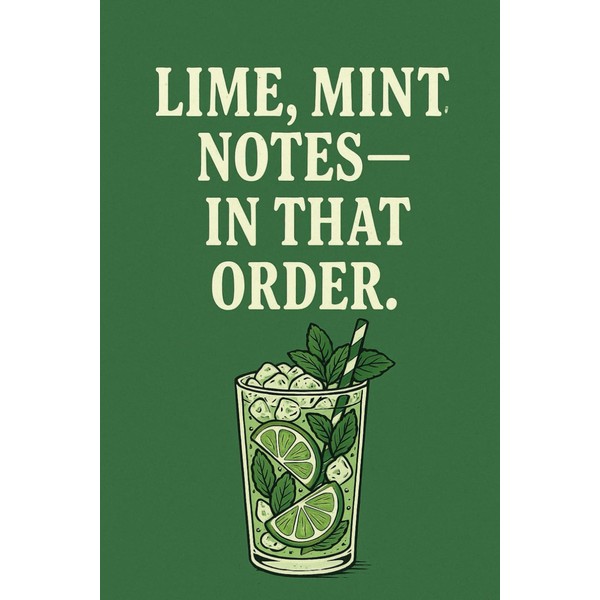 Sip & Scribble – Cocktail-Inspired Notebook | Fun Lined Journal