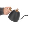 Pour Over Kettle 800ml Ergonomic Handle Rustproof Stainless Steel Anticorrosion