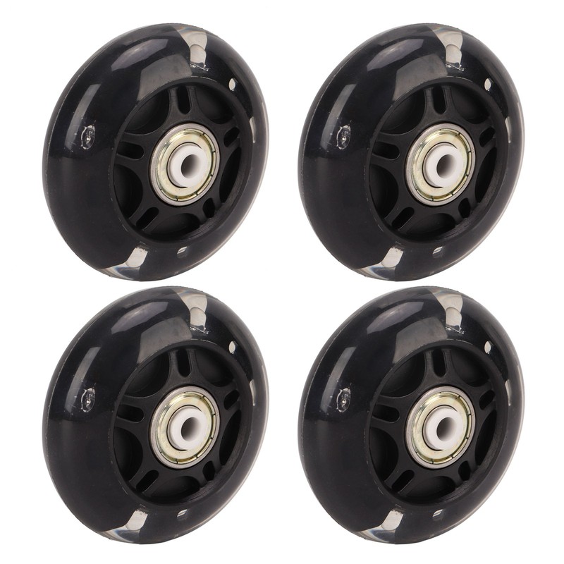 4 PCS Inline Skate Flash Wheel Roller Skate PU Wheels