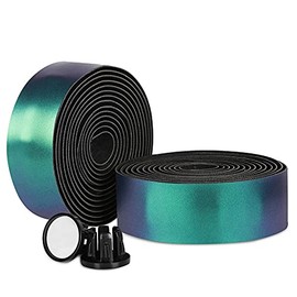 Bumlon Road Bike Handlebar Tapes, Bicycle Bar Tape, EVA Non-Slip, Color Reflective Cycling Handle Grip