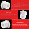 YOFASEN White Water Pipe Cap - PVC Pipe Fittings External