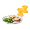 OXO Good Grips 2 Piece Silicone Egg Poaching Set, One