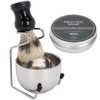 4pcs Shaving Brush Set Men Shaving Soap Brush Stainless Steel