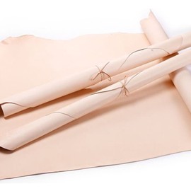 3pcs Vegetable Tanned Leather Soft Eco Friendly Cuttable A Grade Tooling Leather for DIY Projects Wallets