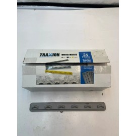 Traxion Cold Winter Step Treads (24pcs) Gray, For Icy Conditions and Winter