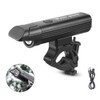 Aluminum Alloy Bright Bicycle Light Multifunctional USB Rechargeable Bike Front
