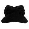 Sun Visor Ponytail Hat for Women Packable Wide Brim Summer