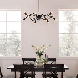 Luxrite 4W Vintage G16.5 LED Globe Light Bulbs Dimmable, 2700K Warm White, 400 Lumens, E12 LED Bulb 40W Equivalent, Clear Glass, Edison Filament LED Candelabra Bulb, UL Listed (12 Pack)