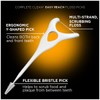 Dentek Floss Picks Complete Clean Fresh Mint 75'S by DenTek