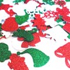 Aflyu 384 Pieces Christmas Foam Stickers Self Adhesive Christams Foam