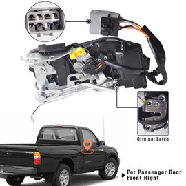 Unikpas Passenger Door Lock Actuator Compatible for Toyota Tacoma 1998-2004 Front Right Side Door Replace Actuator 69030-04010