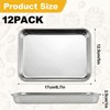 IJRPLM 12 Pack Baking Sheet Stainless Steel, 6.7 x 5