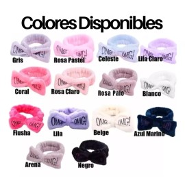 Universo en Linea 65 Banda Sujetadora De Cabello Suave Ancha Omg Maquillaje