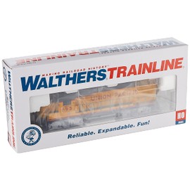 Walthers Trainline HO Scale Model EMD GP15-1 - Standard DC - Union Pacific(R) (Yellow, Gray, Red)