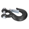 3/8in Clevis Safety Hook Steel 18000lbs Limit Capacity Antirust for