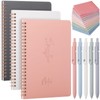 Fuutreo Aesthetic Notebook Sets Teacher Appreciation Gifts 3 Pcs Spiral
