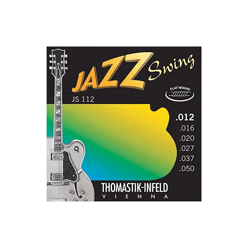 Thomastik Strings for Electric Guitar Jazz Swing Series Nickel Flat