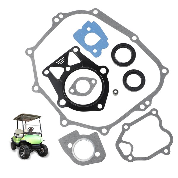 Roykaw Golf Cart Engine Gaskets and Seals Rebuild Kit Compatible