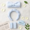Tabanzhe Spa Headbands for Washing Face 5PCS Skincare Hairbands Set