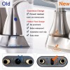 4-Inch 2-Handle Brushed Nickel Bathroom Faucet with Pop-up Drain and