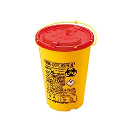 As One DISPO 0.7 DISPO Sharp Container 0.7 L (0.7 L), 1 Piece