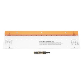 Woodworking Hole Drill Guide Shelf Pin Drilling Jig Self Centering Bit Set Positioner Locator Tool