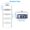 Yutzhre Belt Organizer, 5-Tier Acrylic Belt Storage & Holder for