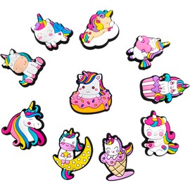 Shoe Badges, 10 Pieces Pink Shoe Clips Decoration, DIY Shoe Pins for Men, Women and Boys, Girls, Teens, Adults, Kids Football, Polyvinyl Chloride