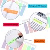 JANYUN 1440 Pcs Sticky Notes Flags Index Tabs Bright Neon