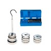 Plutreas Slotted Weight Set with Hanger and Case, 13 Pcs