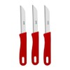 Rena Germany Stainless Steel Knife Set, 3-Pieces, Silver