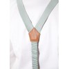 LINILI Leinen Hosentr√§ger mit Leder f√ºr Herren, Y-Form und 3cm