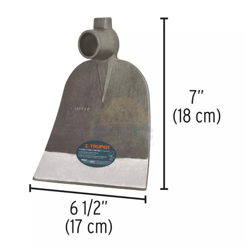 Truper AOM-3 Eye hoe No. 3 3.1 lb without handle